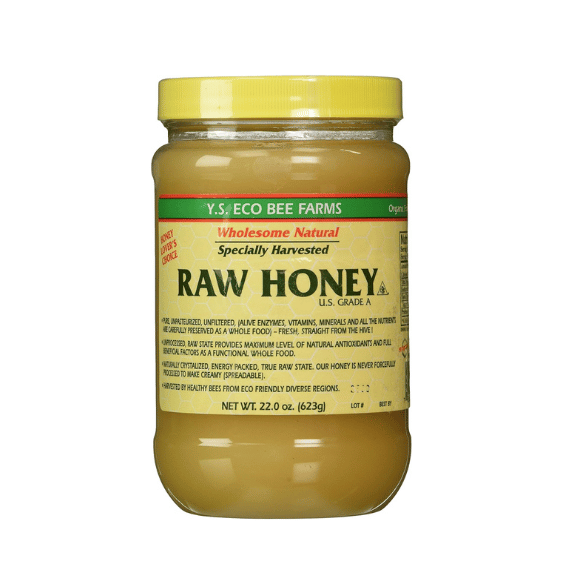 Y.S. Eco Bee Farms Raw Honey - 22 oz Pack of 3